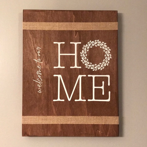 Other - Homemade wooden sign Other - Homemade wooden sign